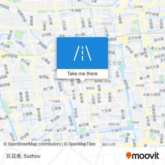 百花巷 map