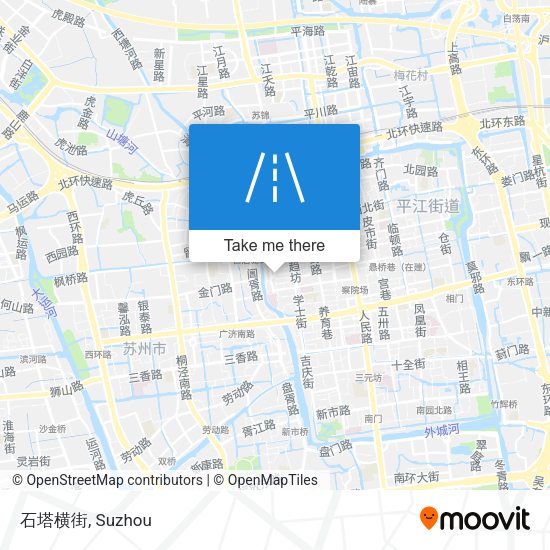 石塔横街 map