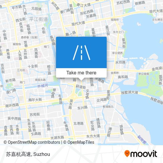苏嘉杭高速 map
