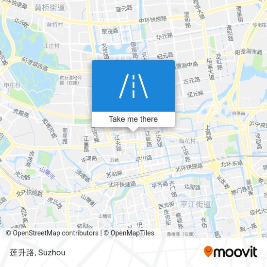 莲升路 map