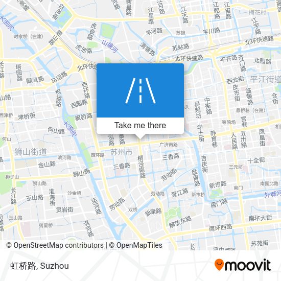 虹桥路 map