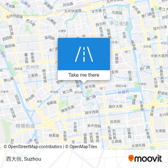 西大街 map