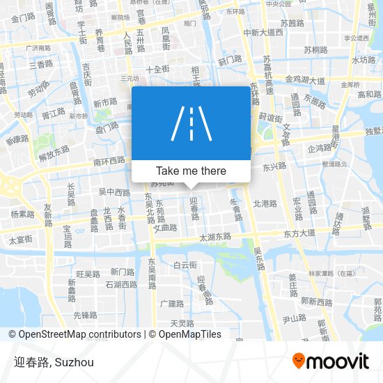 迎春路 map