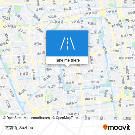 道前街 map