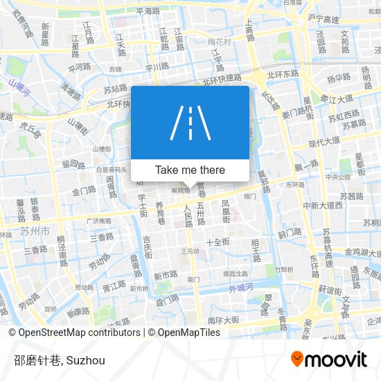 邵磨针巷 map
