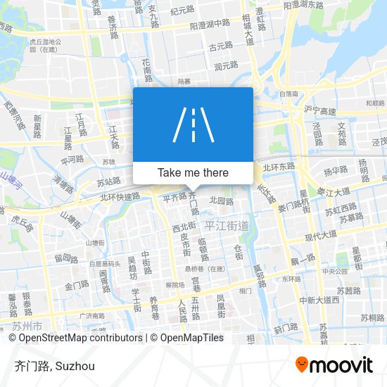 齐门路 map