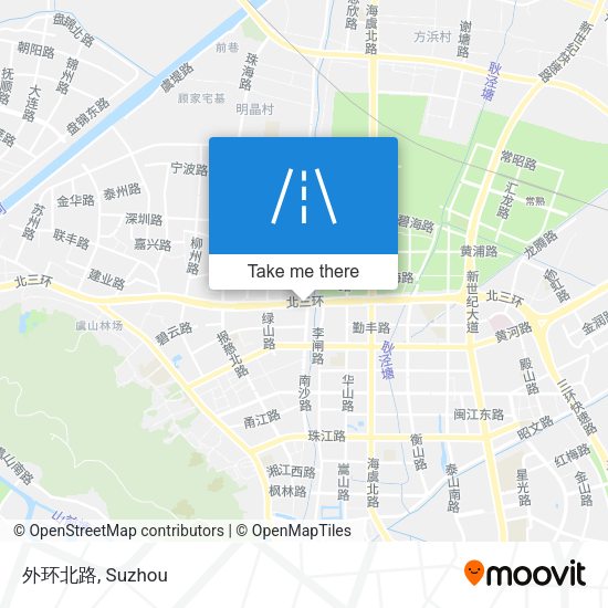 外环北路 map