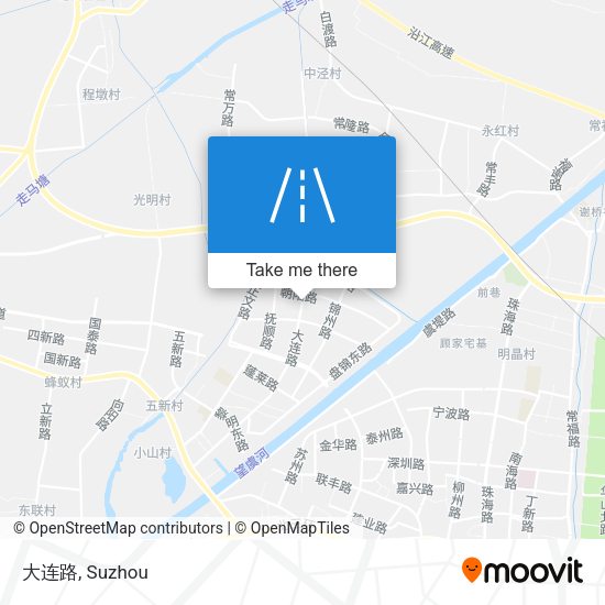 大连路 map