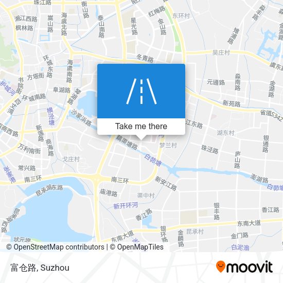 富仓路 map