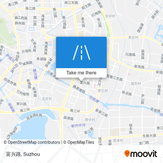 富兴路 map
