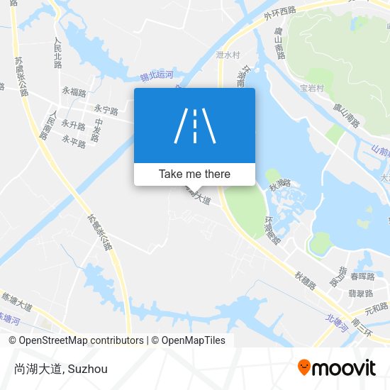 尚湖大道 map