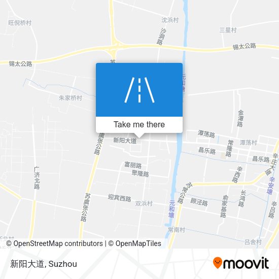 新阳大道 map