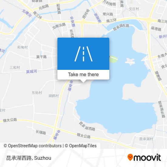 昆承湖西路 map