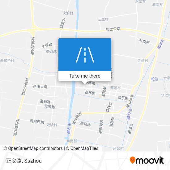 正义路 map