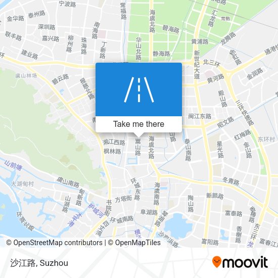 沙江路 map