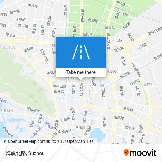 海虞北路 map