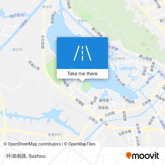 环湖南路 map