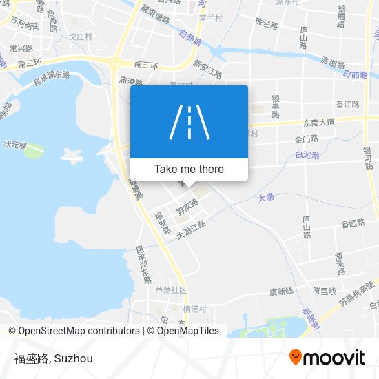 福盛路 map
