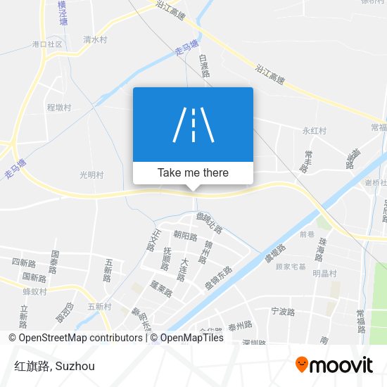 红旗路 map