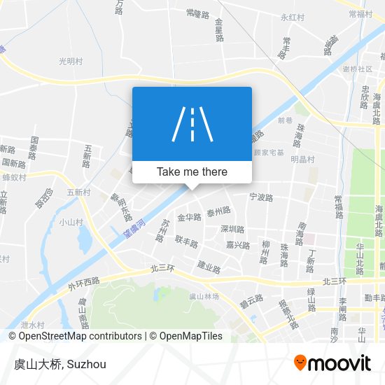 虞山大桥 map