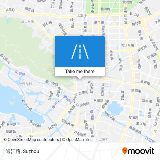 通江路 map