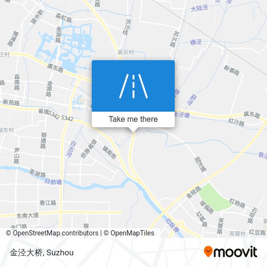 金泾大桥 map