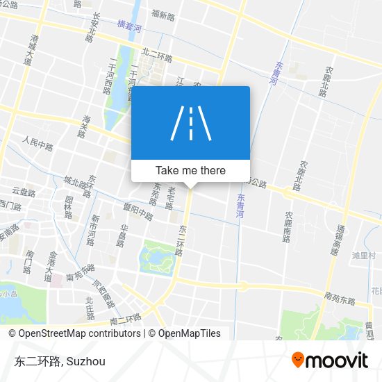 东二环路 map