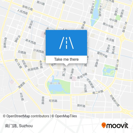 南门路 map