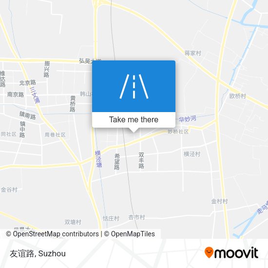 友谊路 map