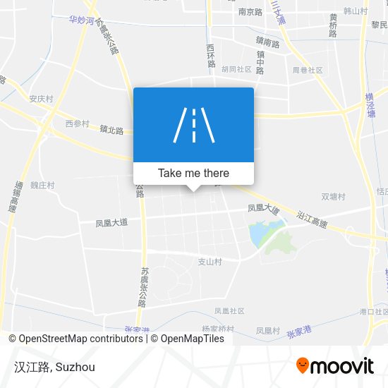 汉江路 map