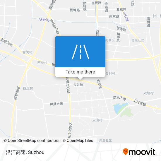 沿江高速 map