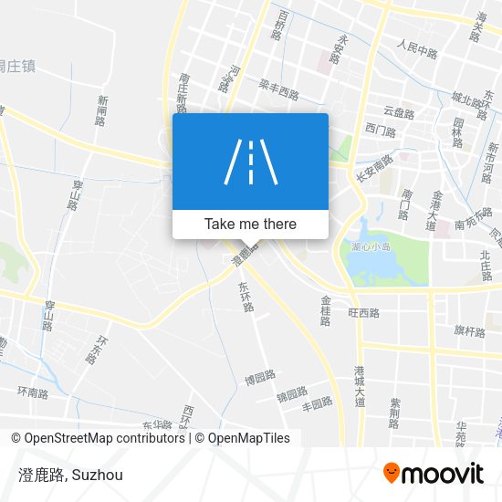 澄鹿路 map