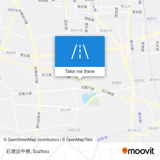 石塘浜中桥 map