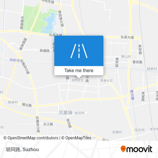 胡同路 map