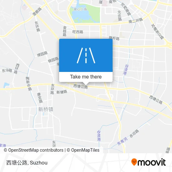 西塘公路 map