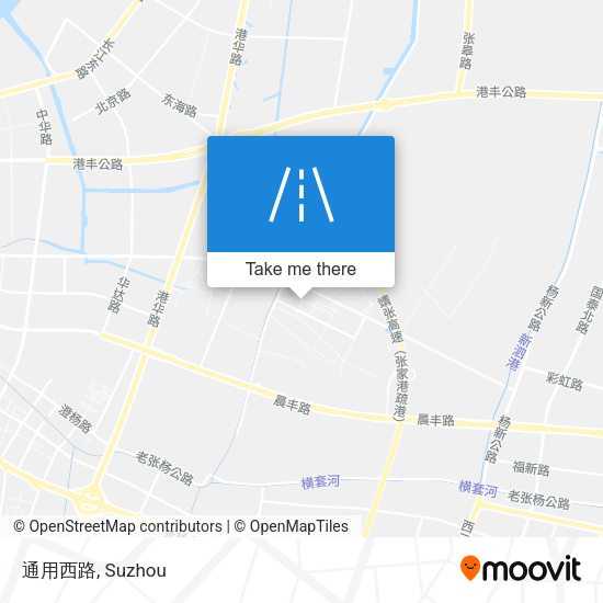 通用西路 map
