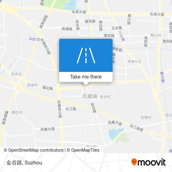 金谷路 map