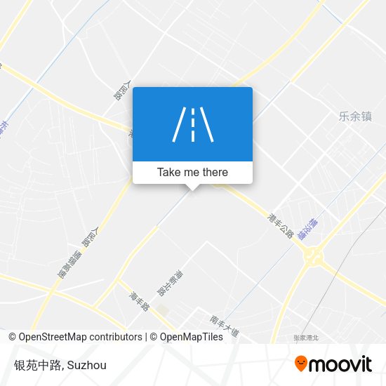 银苑中路 map
