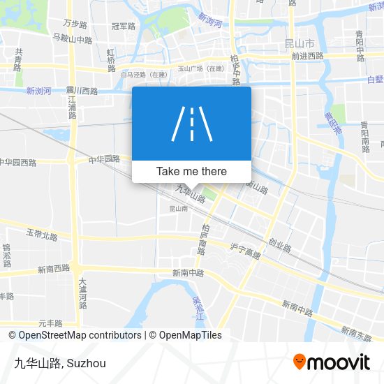 九华山路 map