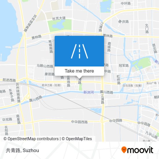 共青路 map