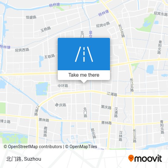 北门路 map