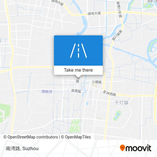 南湾路 map