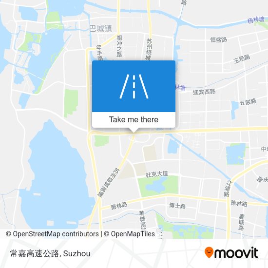 常嘉高速公路 map