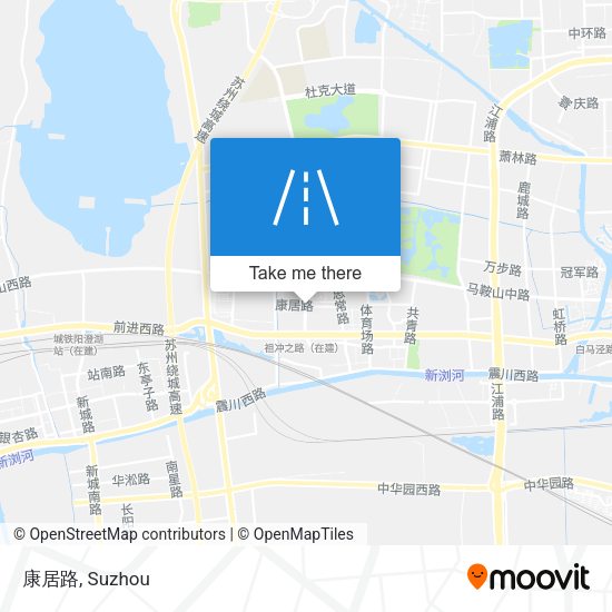 康居路 map