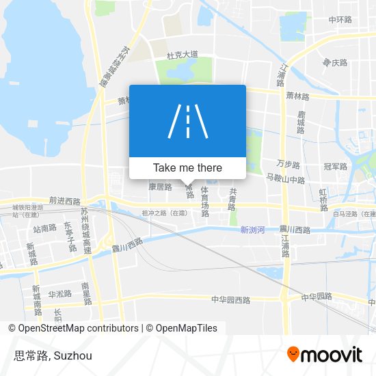 思常路 map