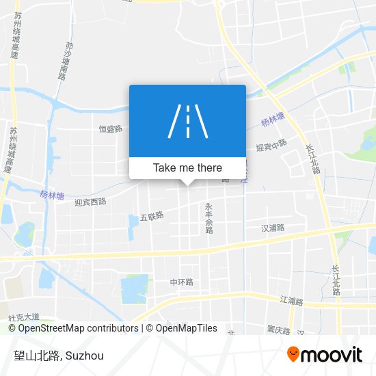 望山北路 map