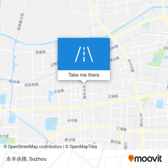 永丰余路 map