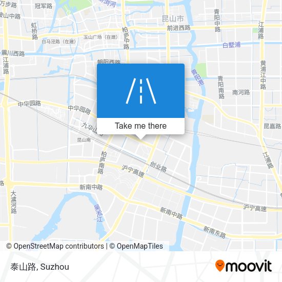 泰山路 map