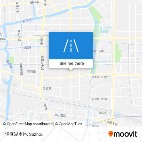 洞庭湖南路 map