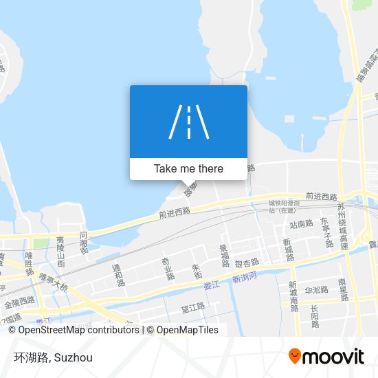 环湖路 map